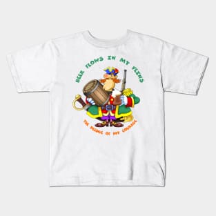 Beer Pirate Kids T-Shirt